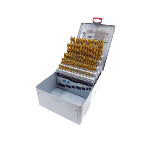 Zestaw wierteł HSS-E GOLD-P JOB SET1-10MMX0.1MM STEP 91 PCS