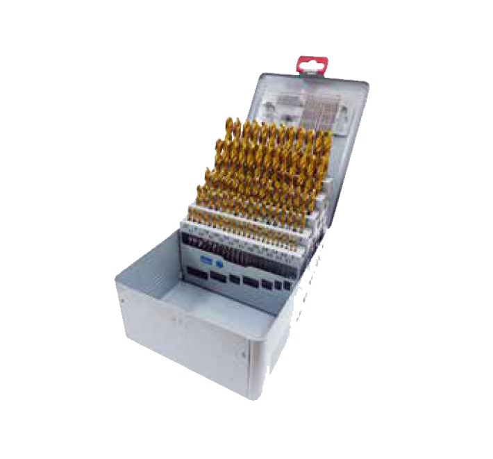 Zestaw wierteł HSS-E GOLD-P JOB SET1-10MMX0.1MM STEP 91 PCS