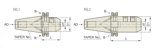 Oprawka Weldon End Mill Holder SK40AD/B-EMH16-63