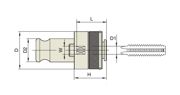 Zabierak Tap Adapter DIN TCS12 D-119